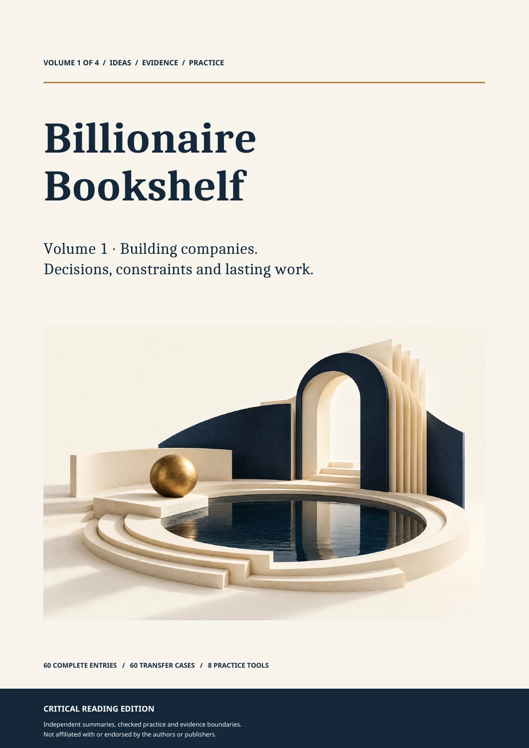 Billionaire Bookshelf cover